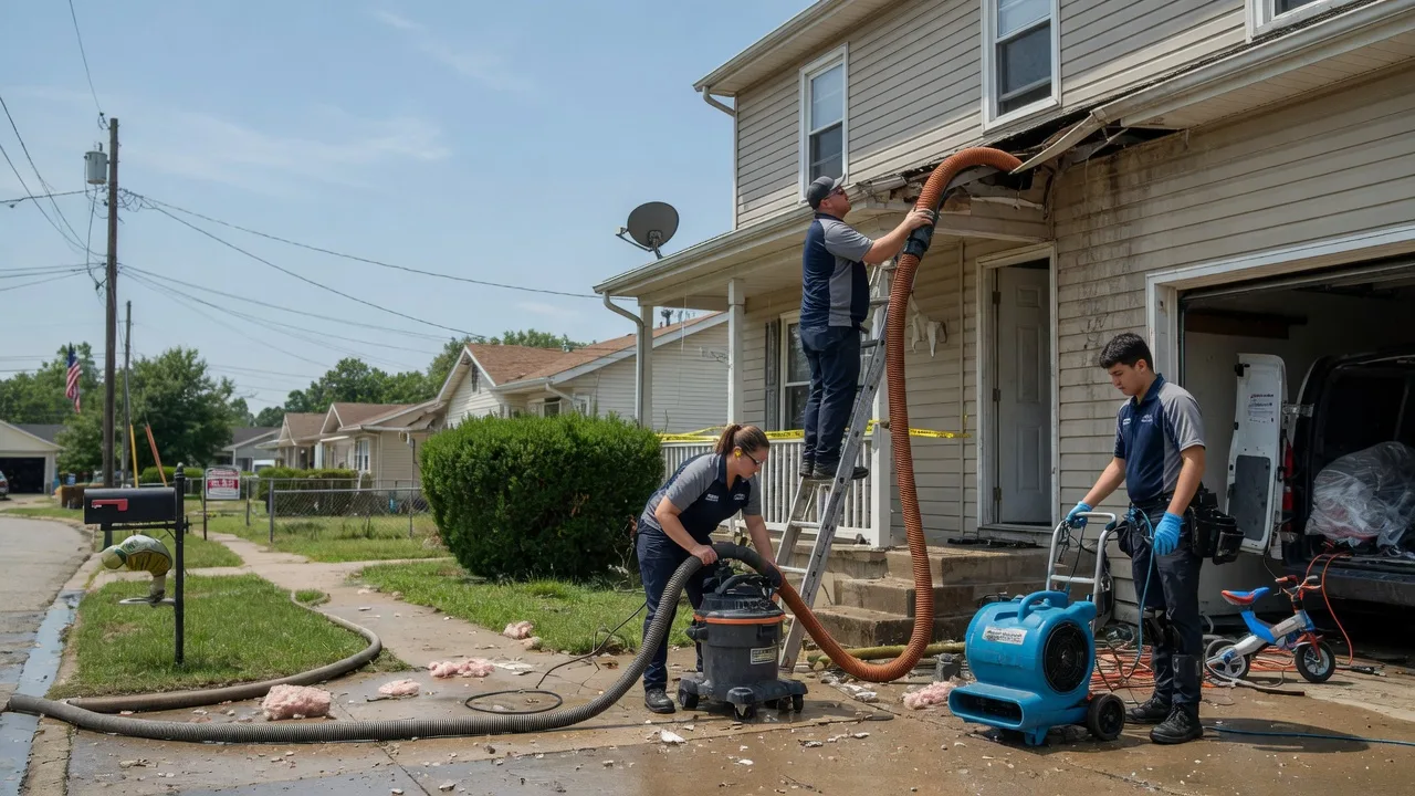 Water Damage Restoration in Morgantown, IN near me